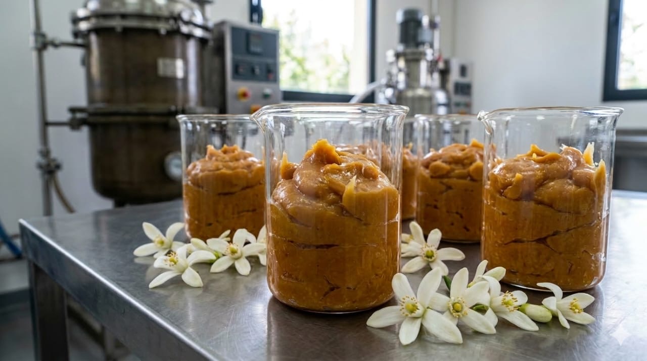 Bitter Orange Flower Concrete